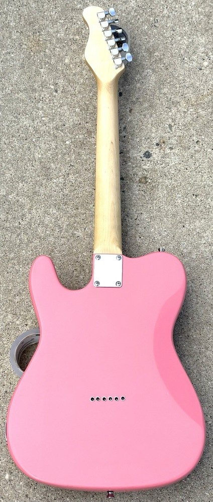 AVRIL LAVIGNE SIGNED Pink Guitar JSA AUTHENTICATED