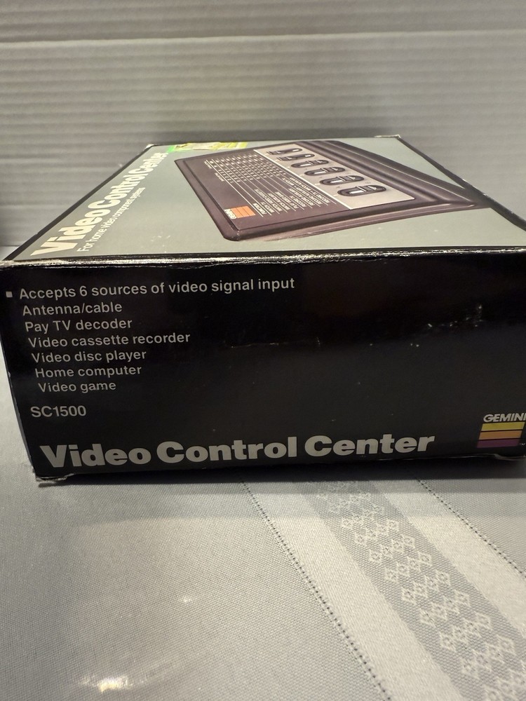 Vintage Video Control Center