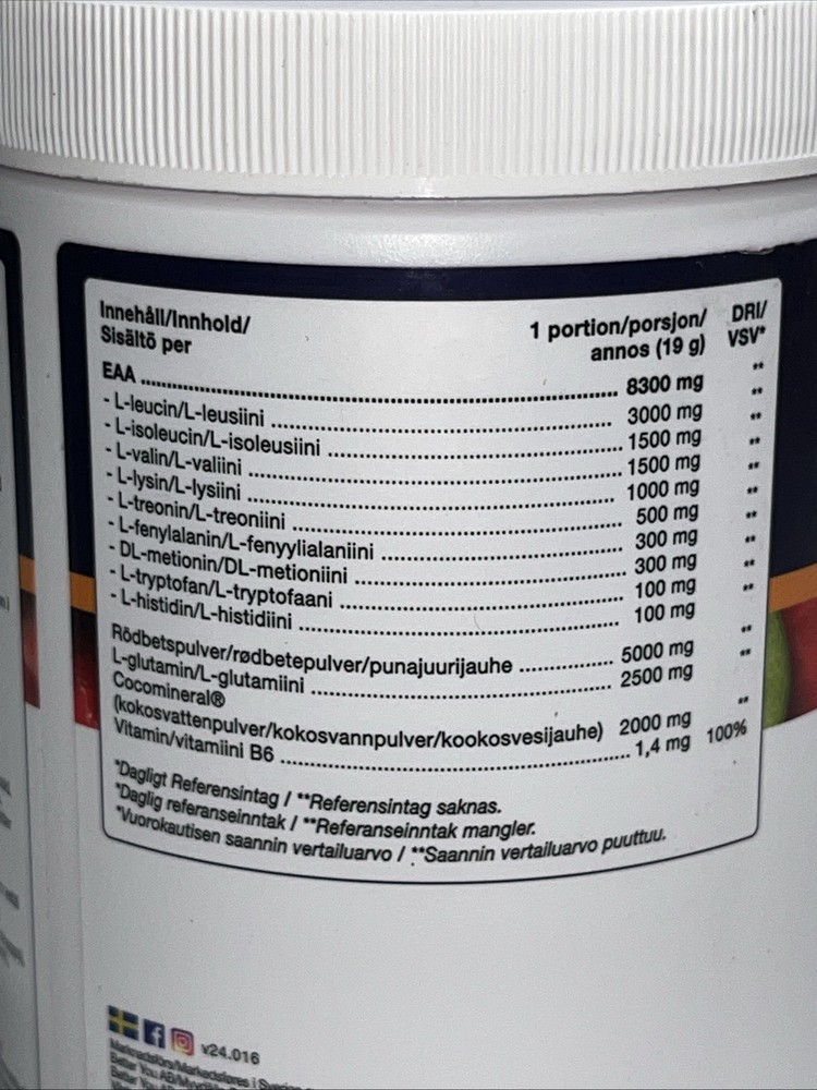 Sealed Better You Premium EAA 480g