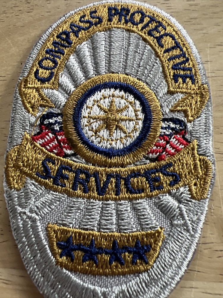 Compass Protective Services shield patch-new
