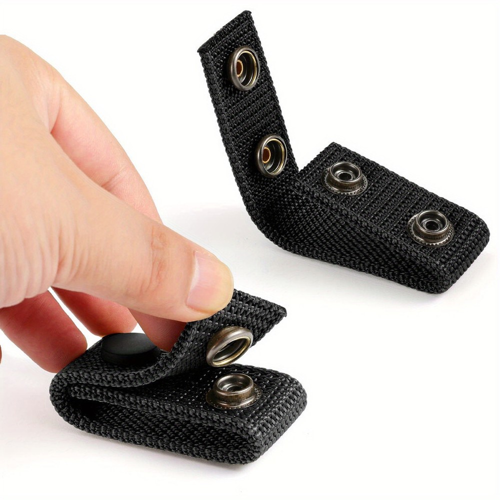 Tactical Waist Belt Fasteners - 4 Pack with Snap Hooks