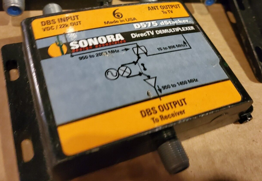 SONORA D575 DBS Multiplexer PreOwn USED Working Order Tested