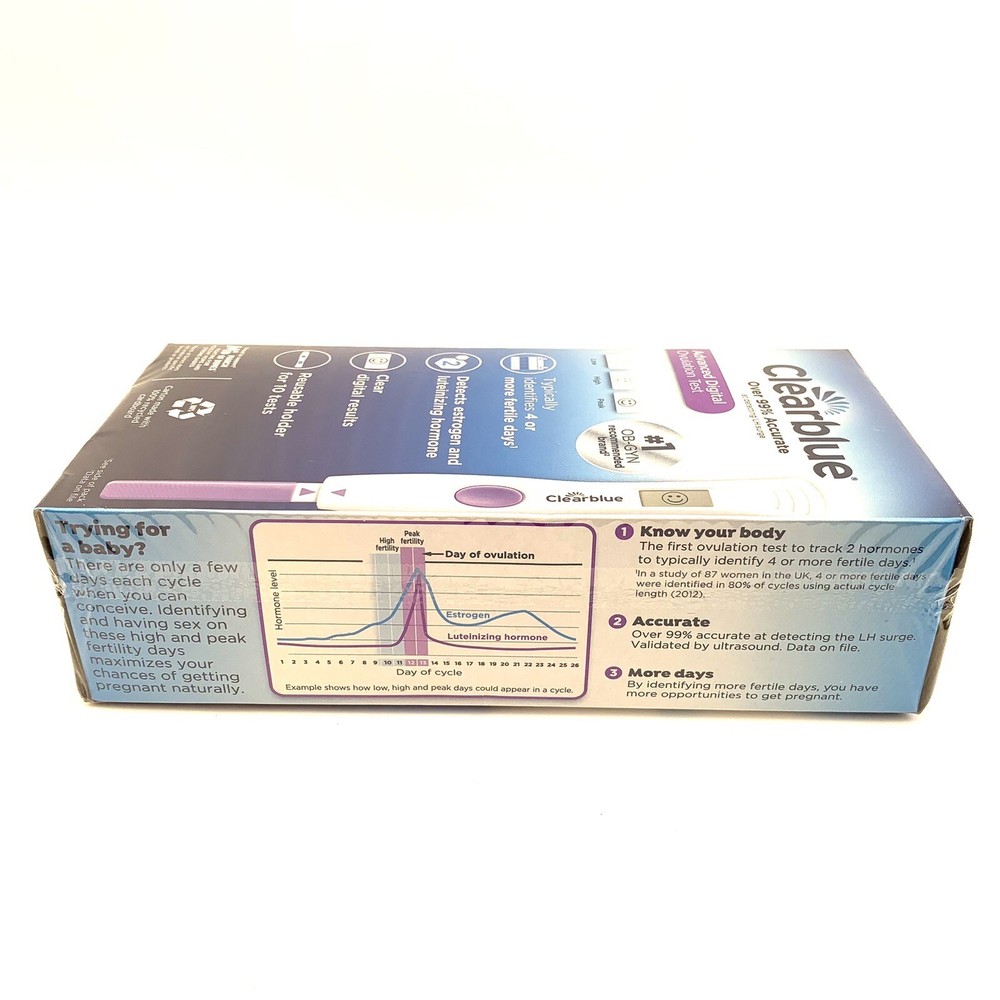 Clearblue Advanced Digital Ovulation Test 10 Count
