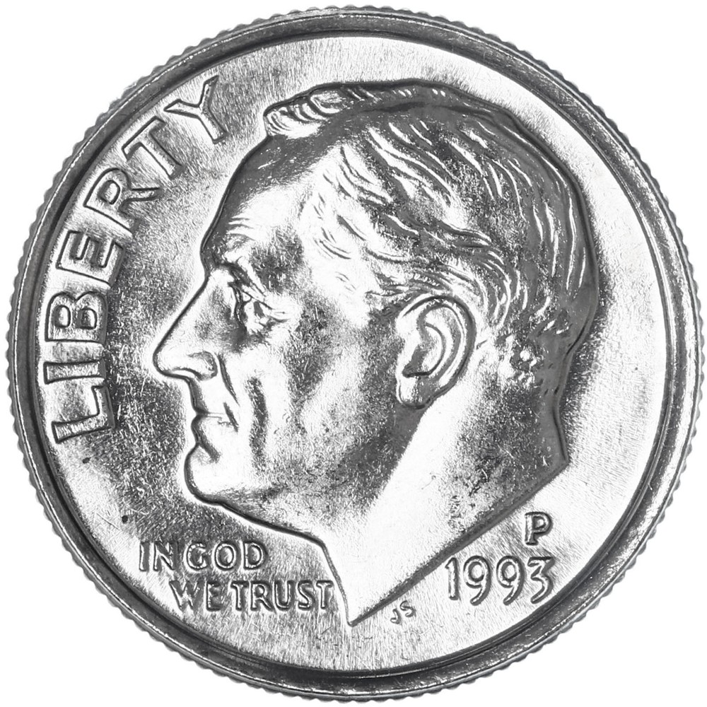 1993 P Roosevelt Dime BU US Coin