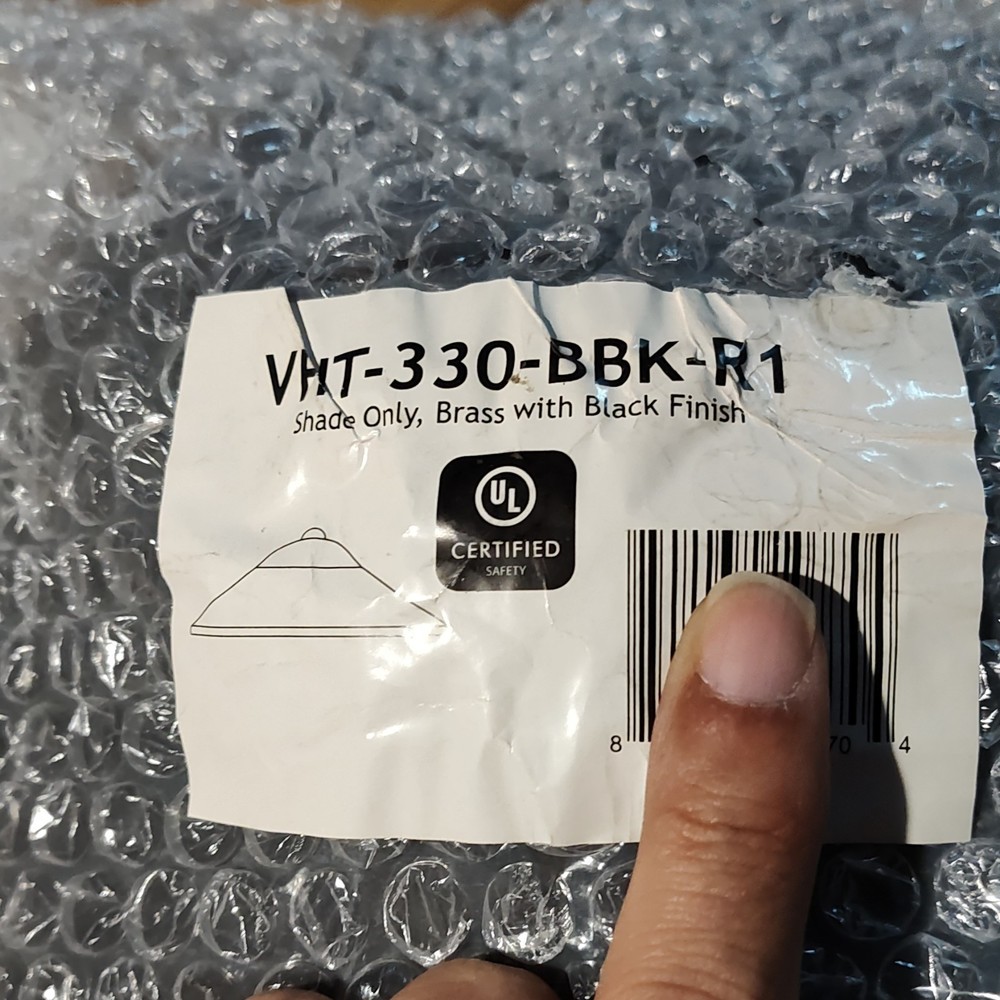 Volt Max Spread 9" replacement shade only VHT-330-BBK-R1