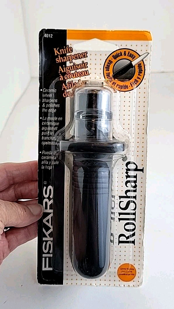 Fiskars® RollSharp® Quick & Easy Knife Sharpener #4012 - NEW