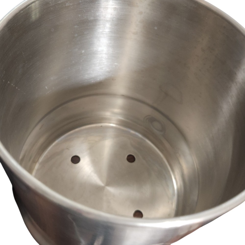 Alexapure Water Filtration System 4 Filters Upper Stainless Container and Lid