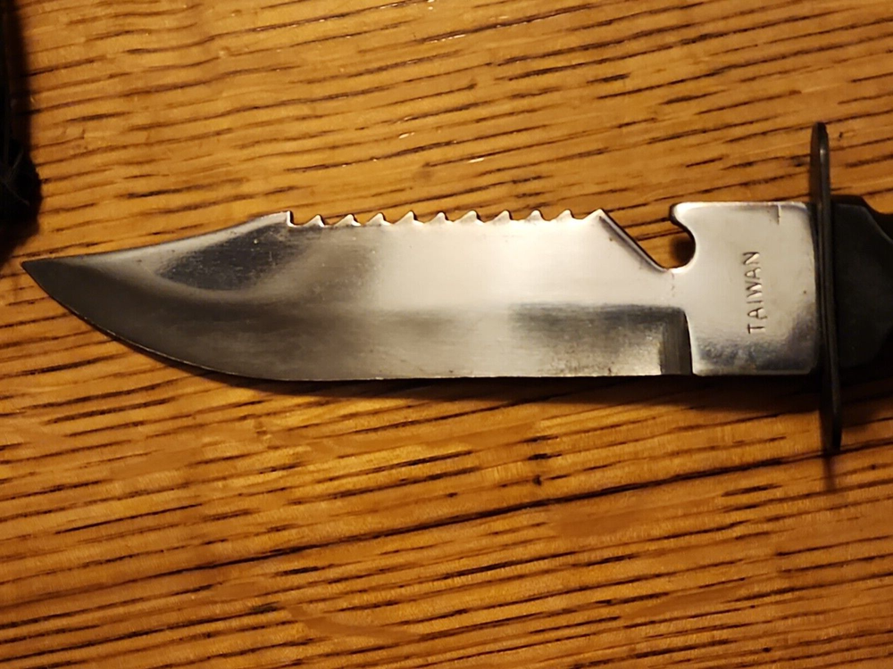 Survival Knife Fixed Blade Tactical Hunting With Sheath Basic Small Survival Kit