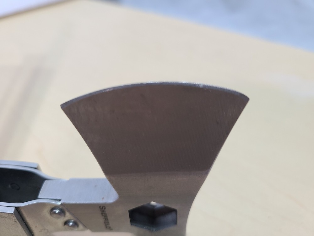 Sheffield Camper Axe-Head Multi Tool, Axe, Hammer, Screwdriver, etc...