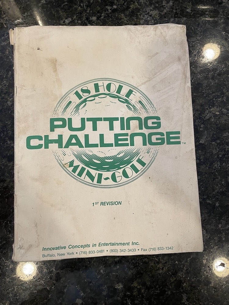 ICE Putting Challenge Operations Manual With Schematics