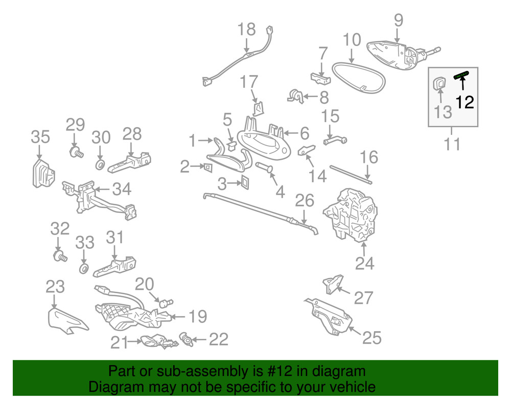 Genuine Porsche Transmitter 986-637-243-04