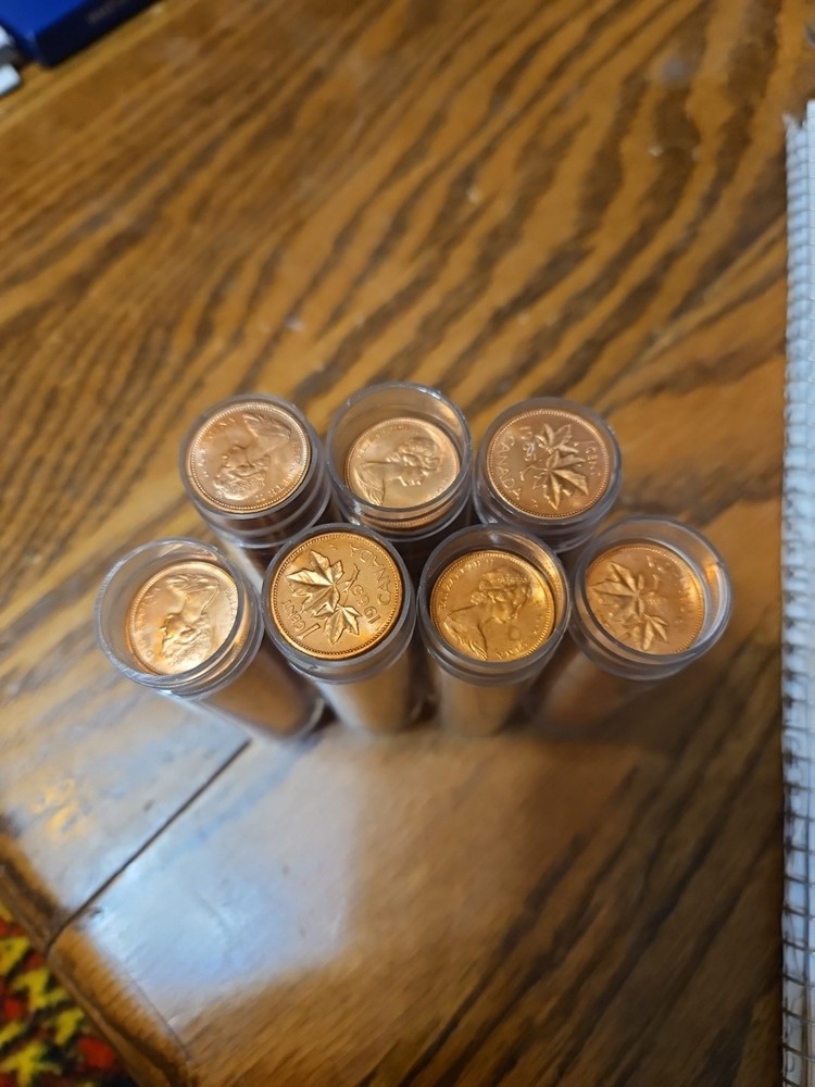 1965 Canada Pennies