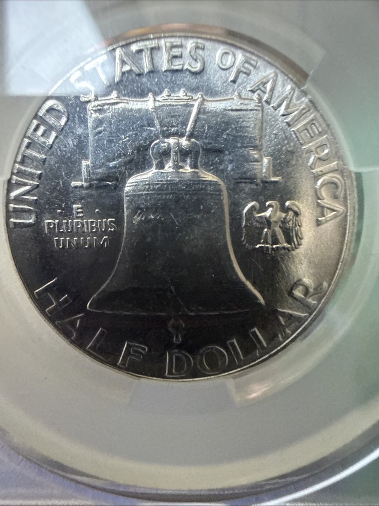 1962 P CAC MS64 Silver Benjamin Half Dollar