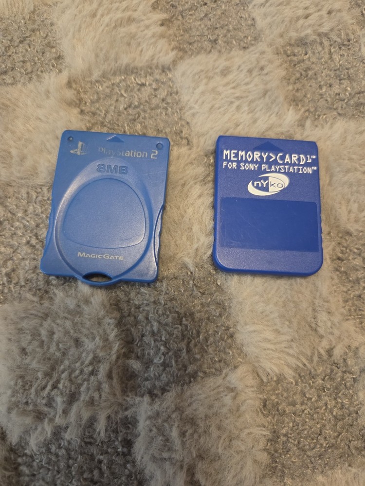 Ps2 And Ps1 Memory Card Lot