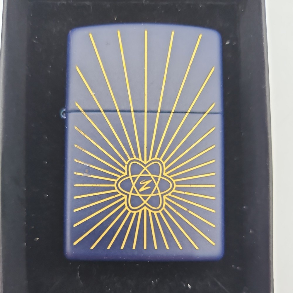 Zippo Lighter -  Atomic Age Design