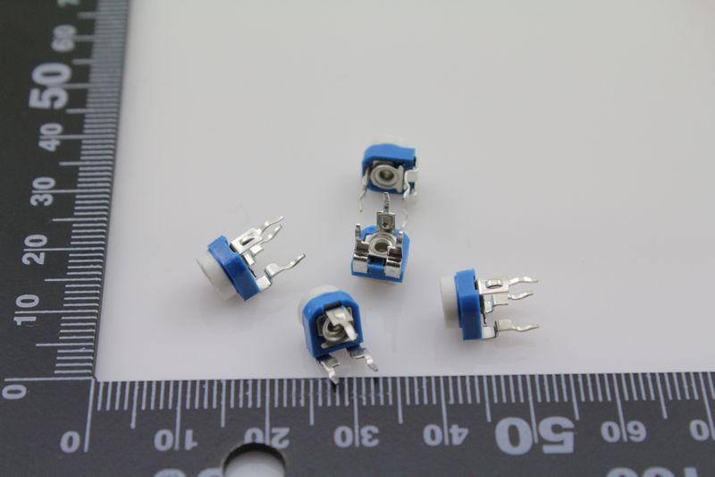 10pcs 100 ohm 100 R Trimpot Trimmer Pot Variable Resistor horizontal type 101