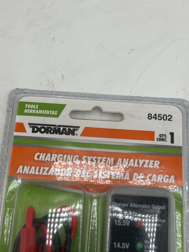Qty 3 Dorman Genuine Conduct Charging System Tester 84502 Analyzer Tool