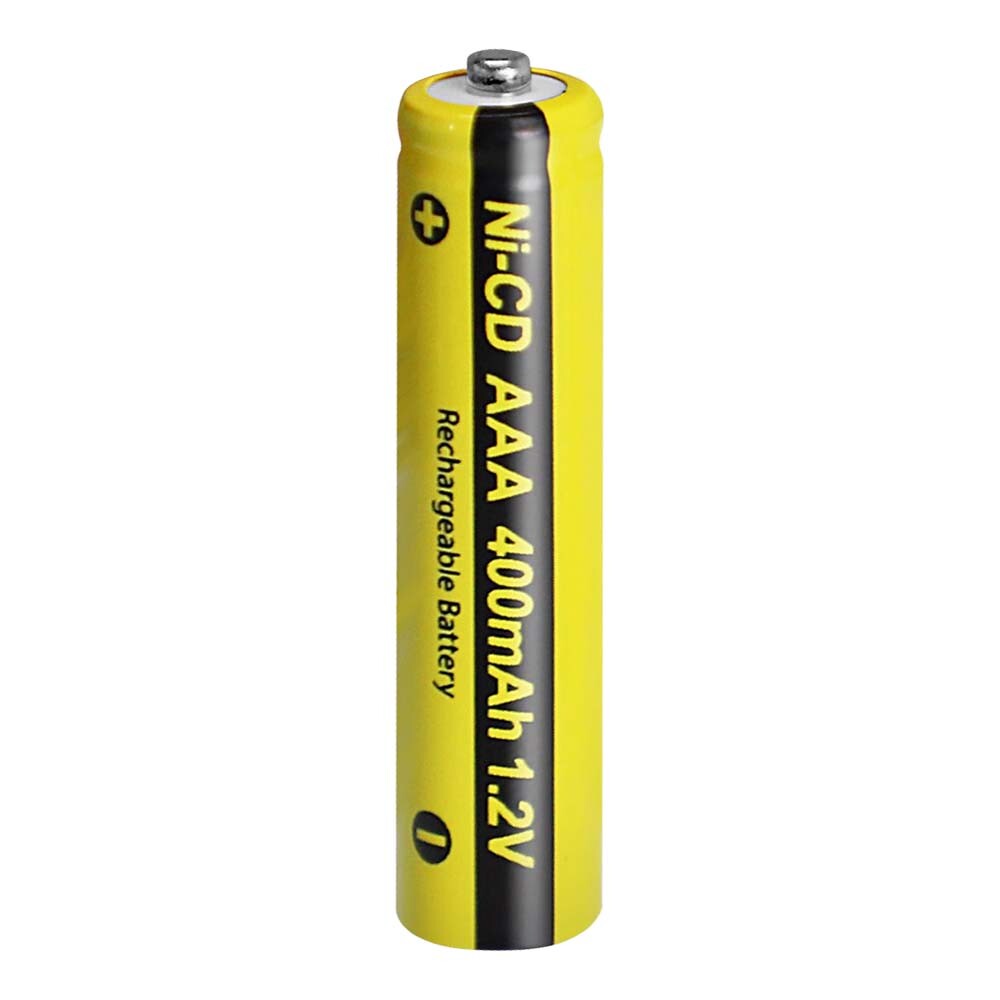 1 PKCELL AAA Ni-CD 400Mah 1.2V Rechargeable Batteries, Bulk