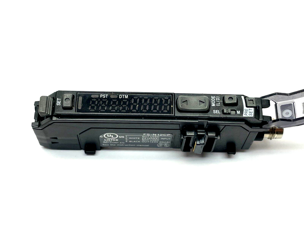 Keyence FS-N12CP Fibre Amplifier M8 Connector Type Expansion Unit
