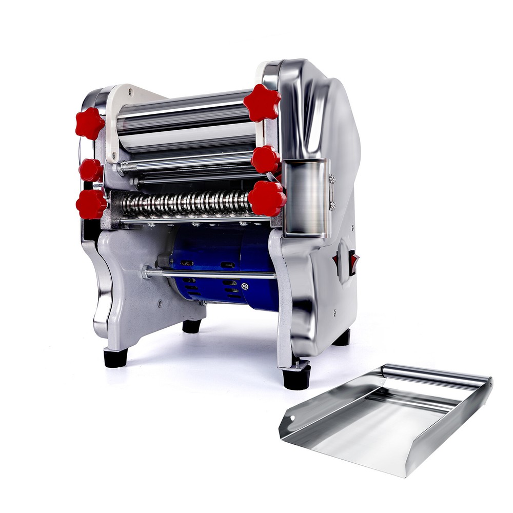 New Commercial Electric Dough Roller Sheeter Noodle Pasta Dumpling Maker Machine