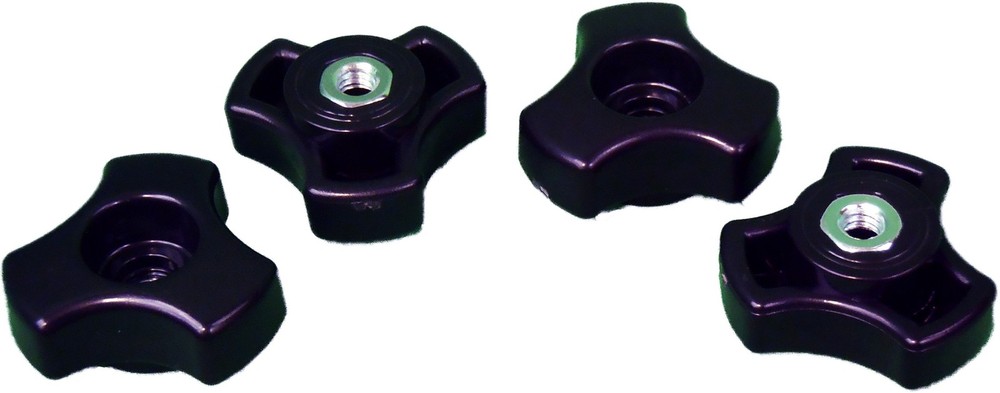 Frank A. Edmunds Handi Clamp Plastic Knobs  4/Pkg