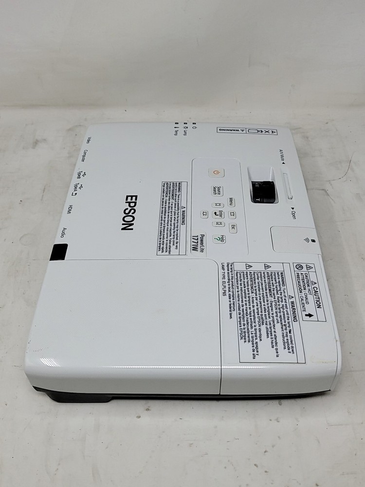 EPSON H477A LCD Projector Lamp hours 186