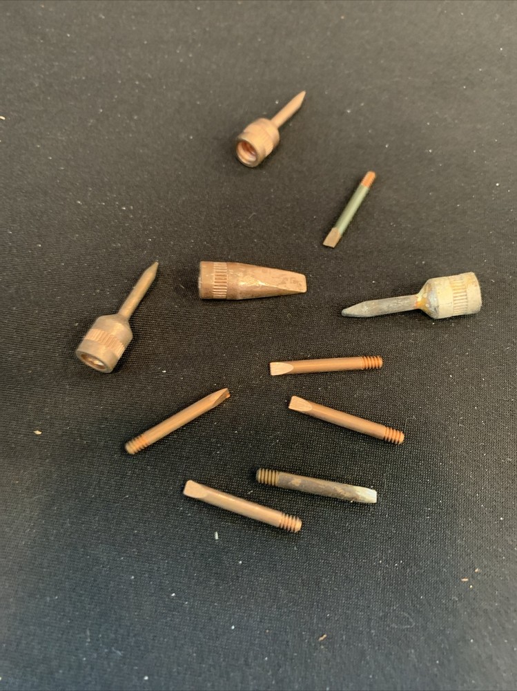 Vintage Copper Wood Burning Tips (10)