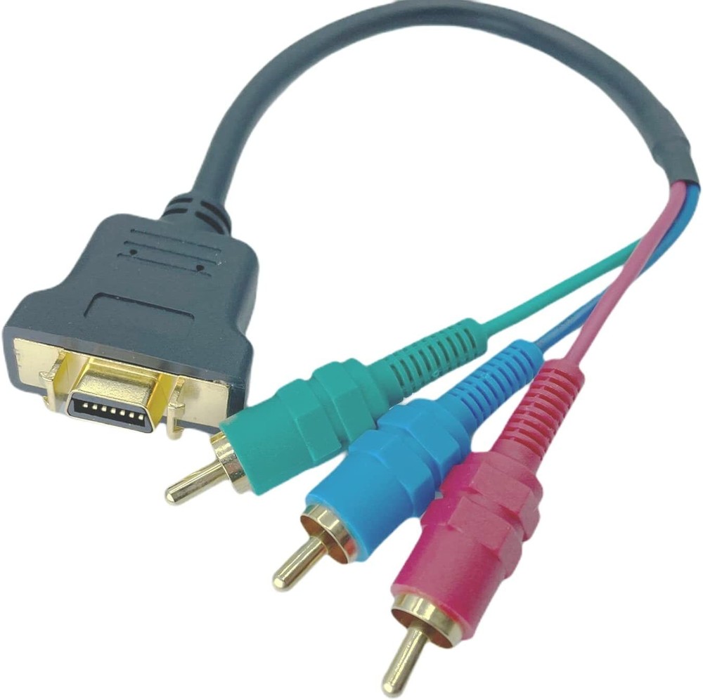 Japan D terminal (female) - component (male) conversion video cable 0.3m