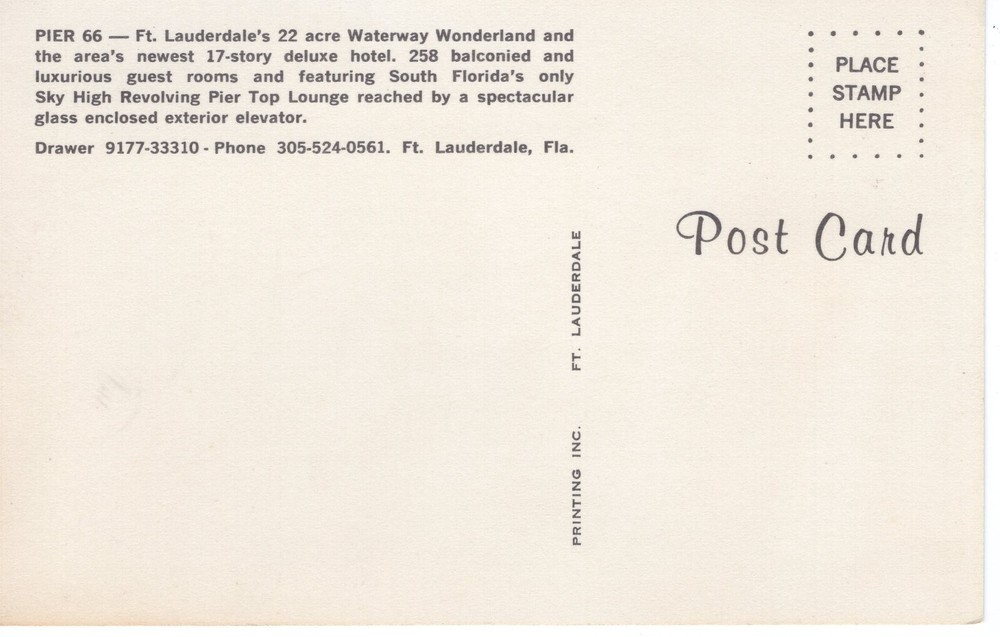 PIER 66, FT. LAUDERDALE, FL - PC5110