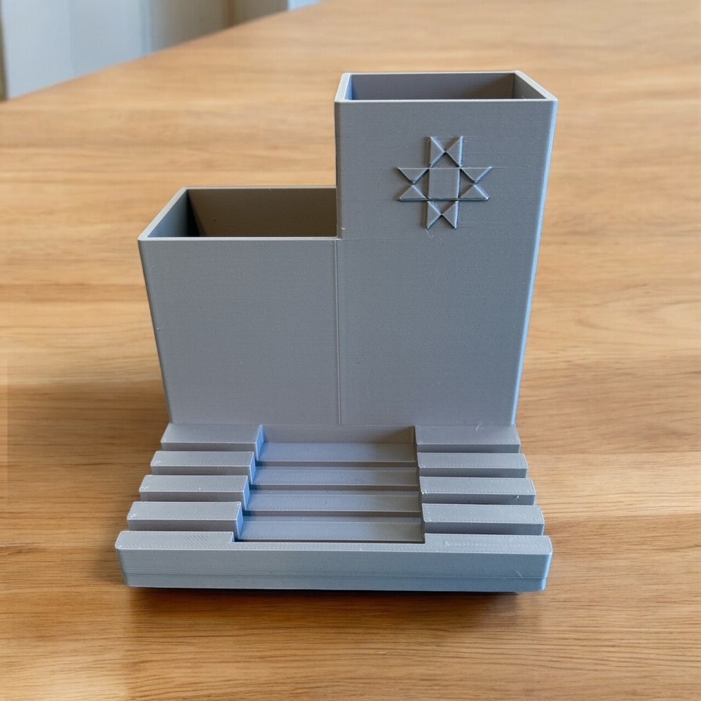 Quilt ruler and Sewing Notion Holder