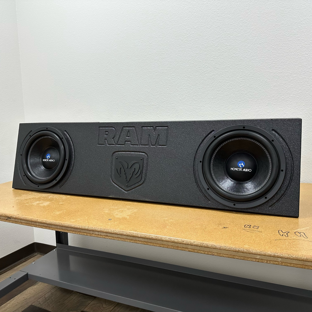 2002-2021 Dodge Ram Single Cab Sub Box 2x10” Ported Subwoofer Enclosure