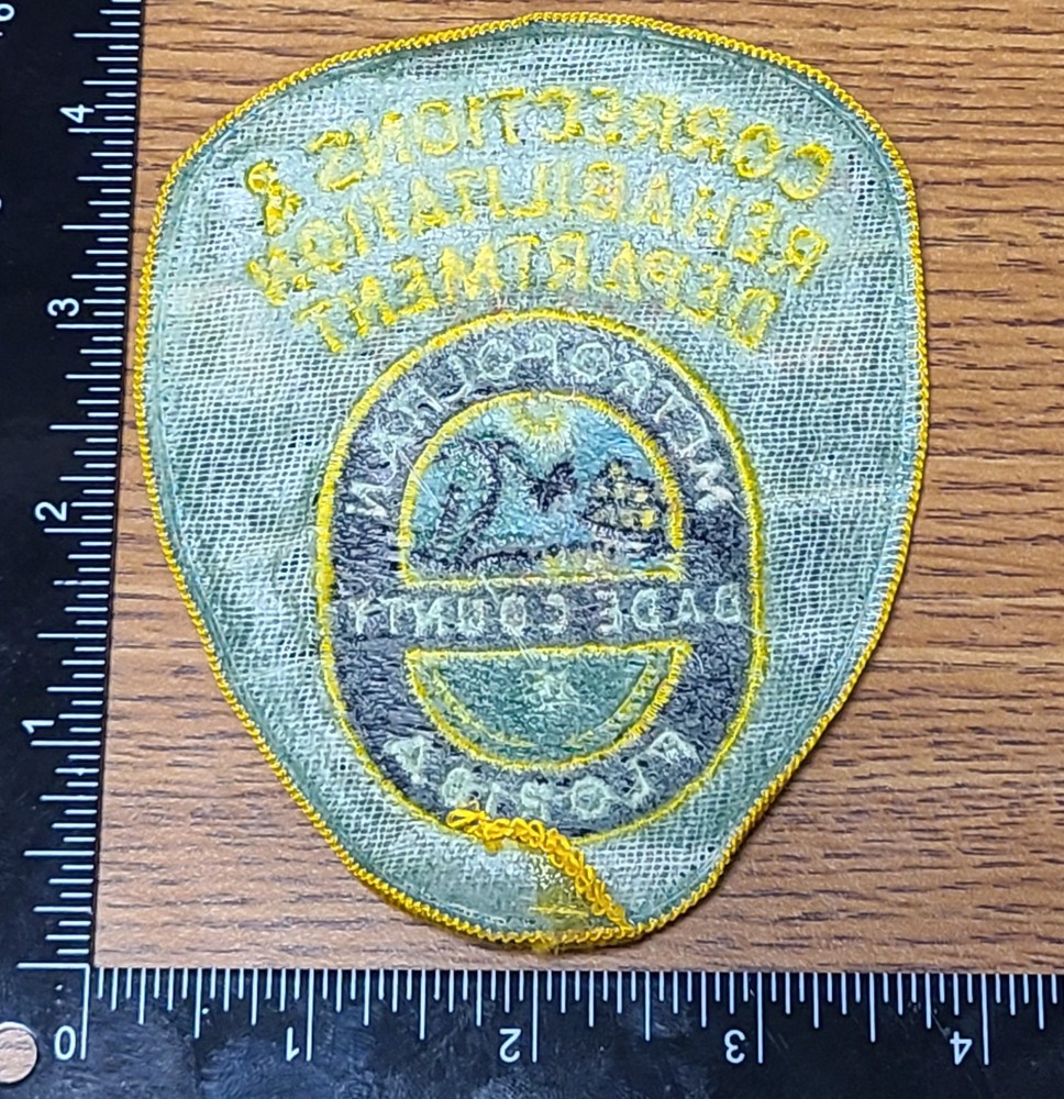 FL - Metropolitan Dade County Florida Corrections & Rehabilitation Dept Patch