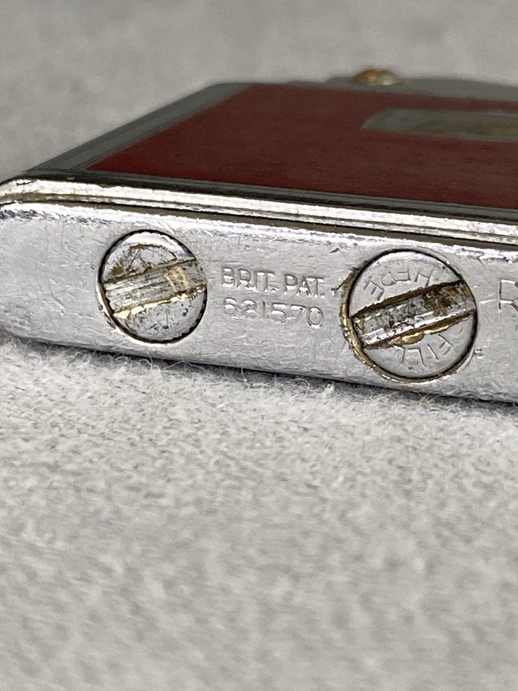 Vintage Ronson Adonis Pocket Lighter Untested