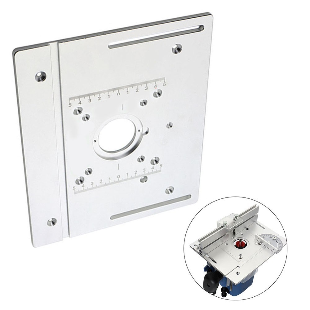 Superior Quality Aluminum Router Table Insert Plate for Woodworking Projects