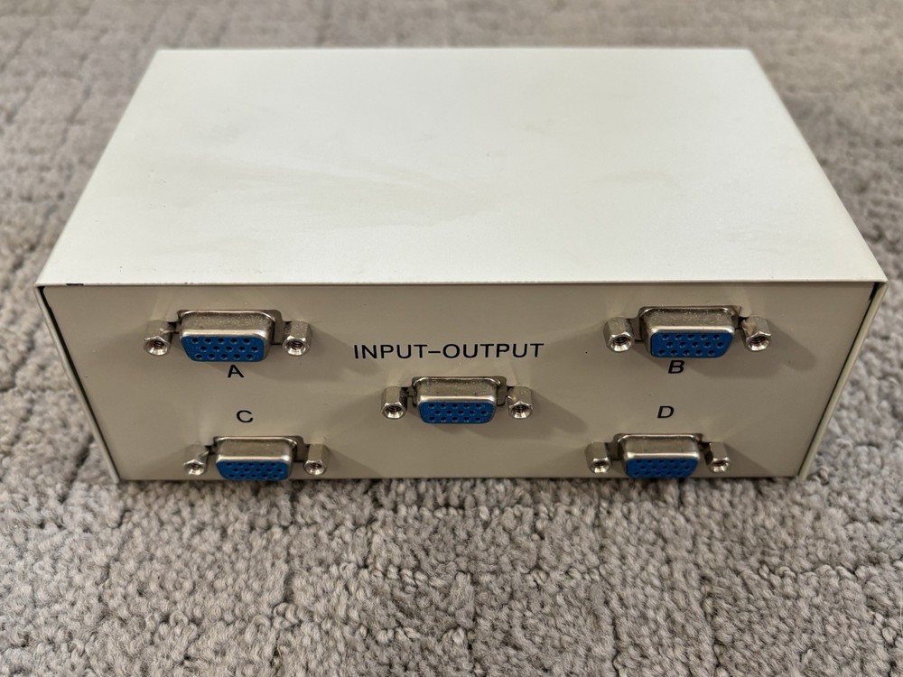 DB15 4-Way Switch Box