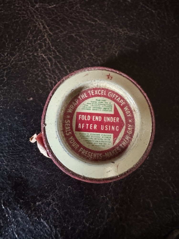VTG TEXCEL CELLOPHANE GIFTAPE- 1.25"