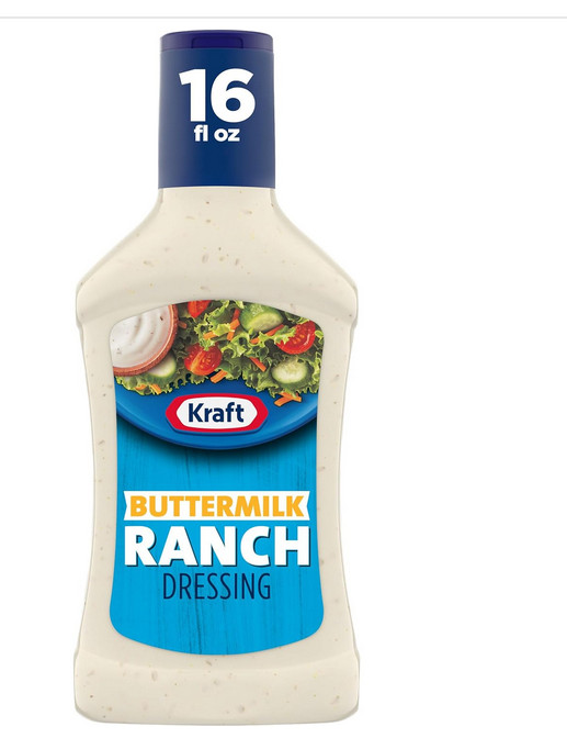 Kraft Buttermilk Ranch Dressing, 16 fl oz Bottle