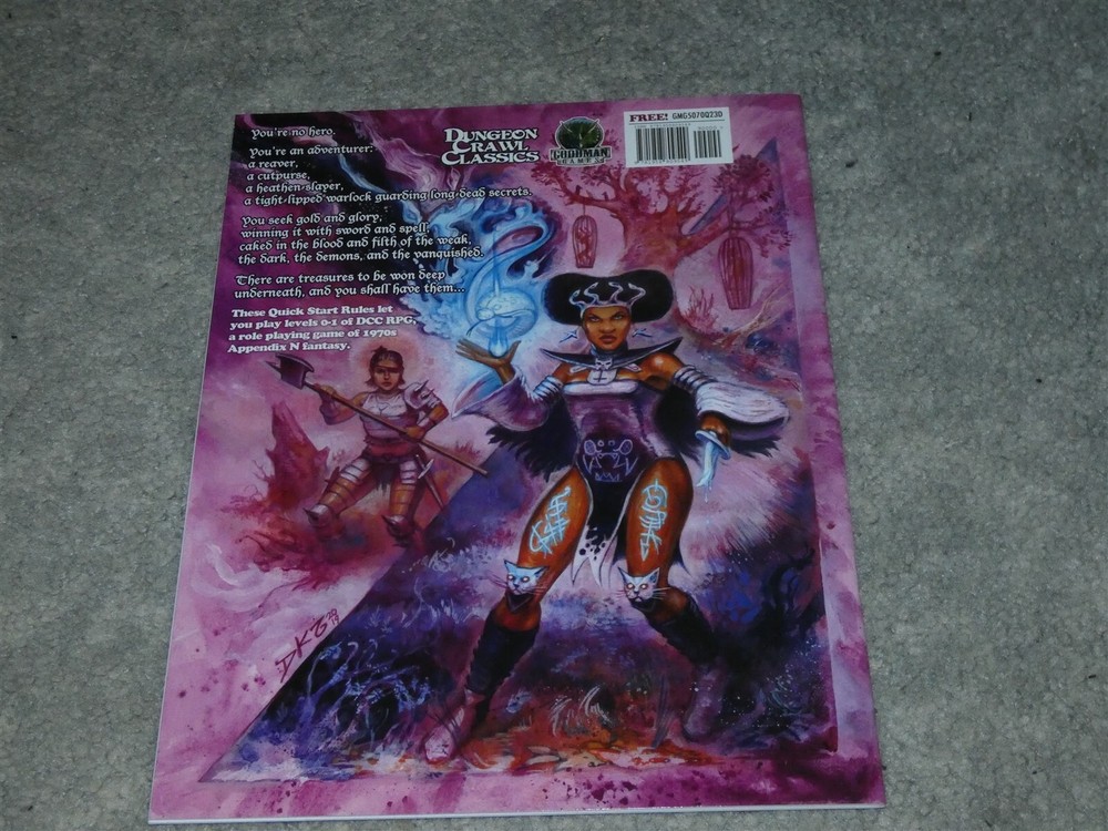 DCC: Dungeon Crawl Classics: Quick Start Guide