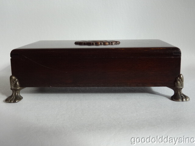 Rare Ronson Crown Cigarette Box Matches the Famous Table Lighter