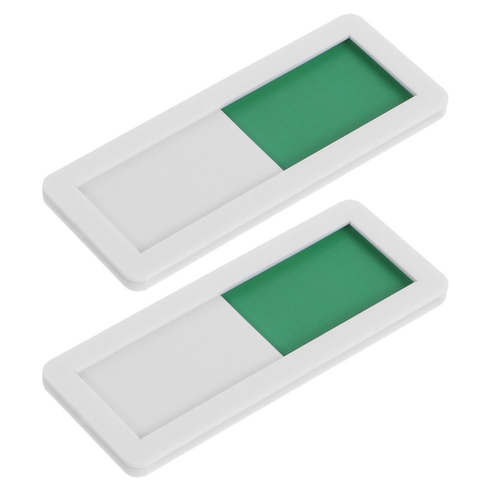 2pcs Open Closed Slider Privacy Sign Red Green Indicator for Office Use