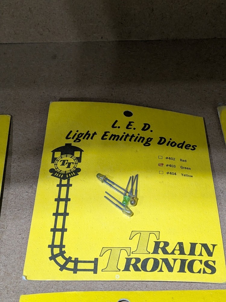 Vintage Train Tronics - Multi-Scale - #403/404 - LED Assortment - NOS
