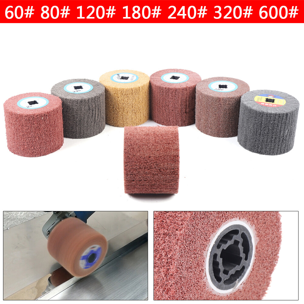 7* Polishing Drawing Wheel Brush Drum Grinding Burnishing Buffer Wheel Tool