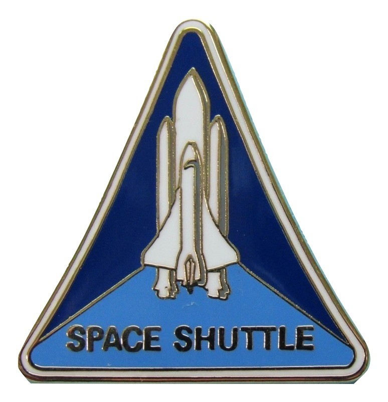 NASA Winco PIN enamel lapel SPACE SHUTTLE program logo - Official