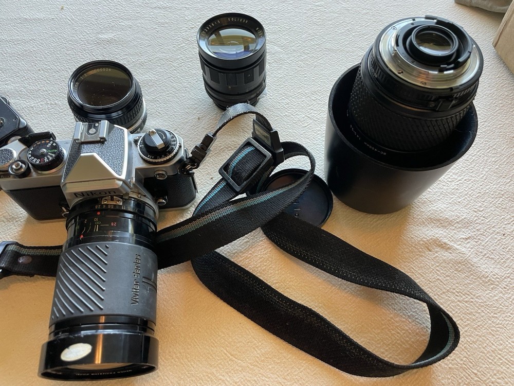 Nikon FE with Accessories