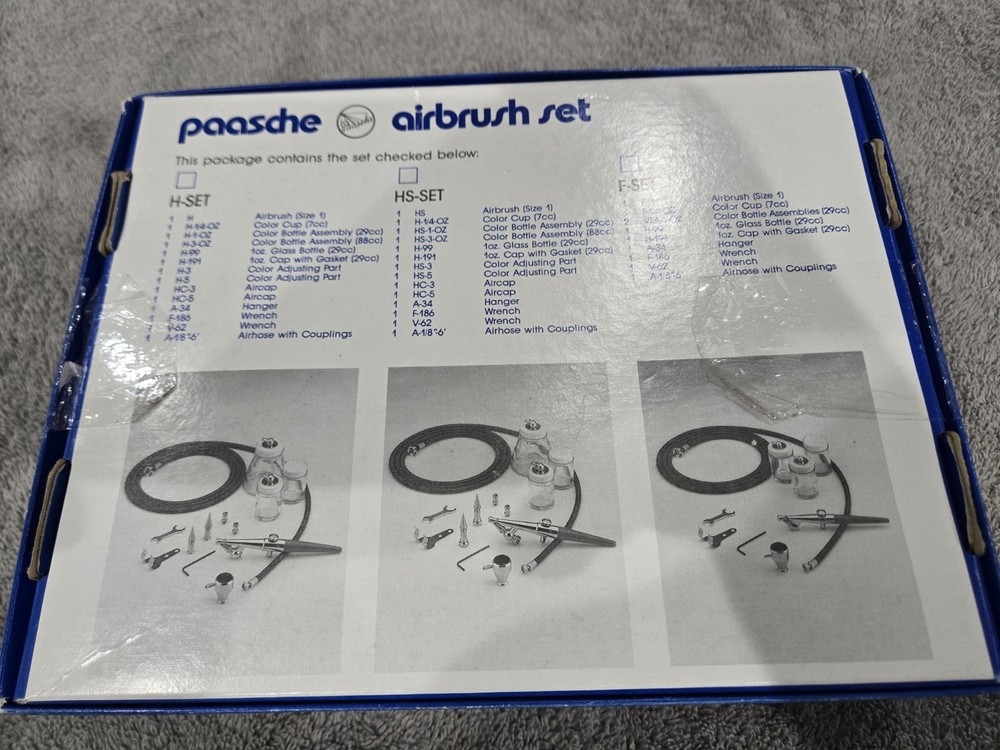 Paasche Airbrush Set