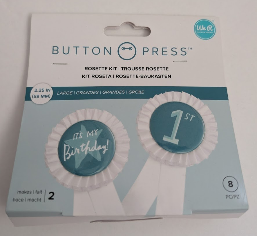 We R Memory Keepers Button Press Rosette Kit-Makes 2