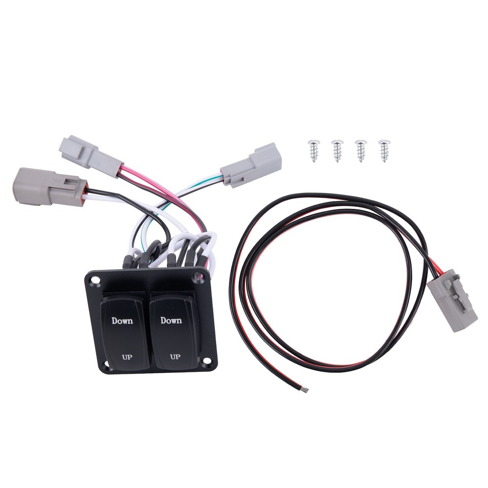 Rocker Trim Tab Control Switch For Single Actuator Trim Tab Systems 12 24V