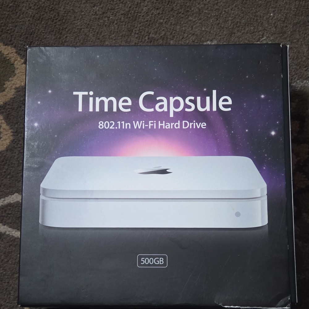 Apple Time Capsule Wireless External Drive 500GB White