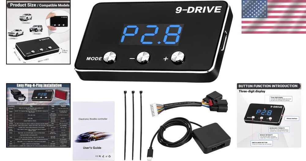Throttle Response Controller 9 Drive Mode, 9 Drive Throttle Controller Automo...