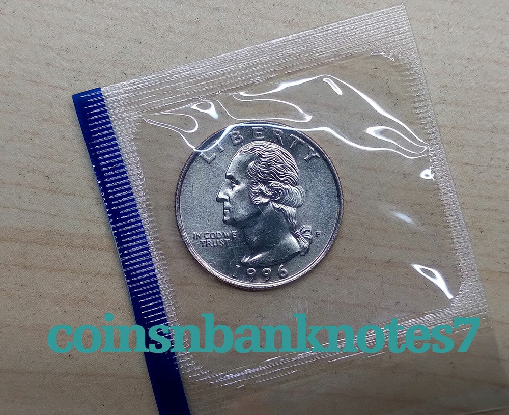 1996-D & P Washington Quarter BU Set